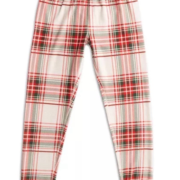 PJ Salvage Red Plaid Kids Pajamas - Picture 3 of 4